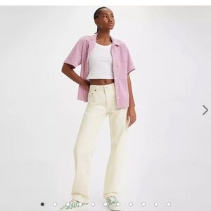 Levis 501® '90S WOMEN'S JEANS - Ecru White 29x32